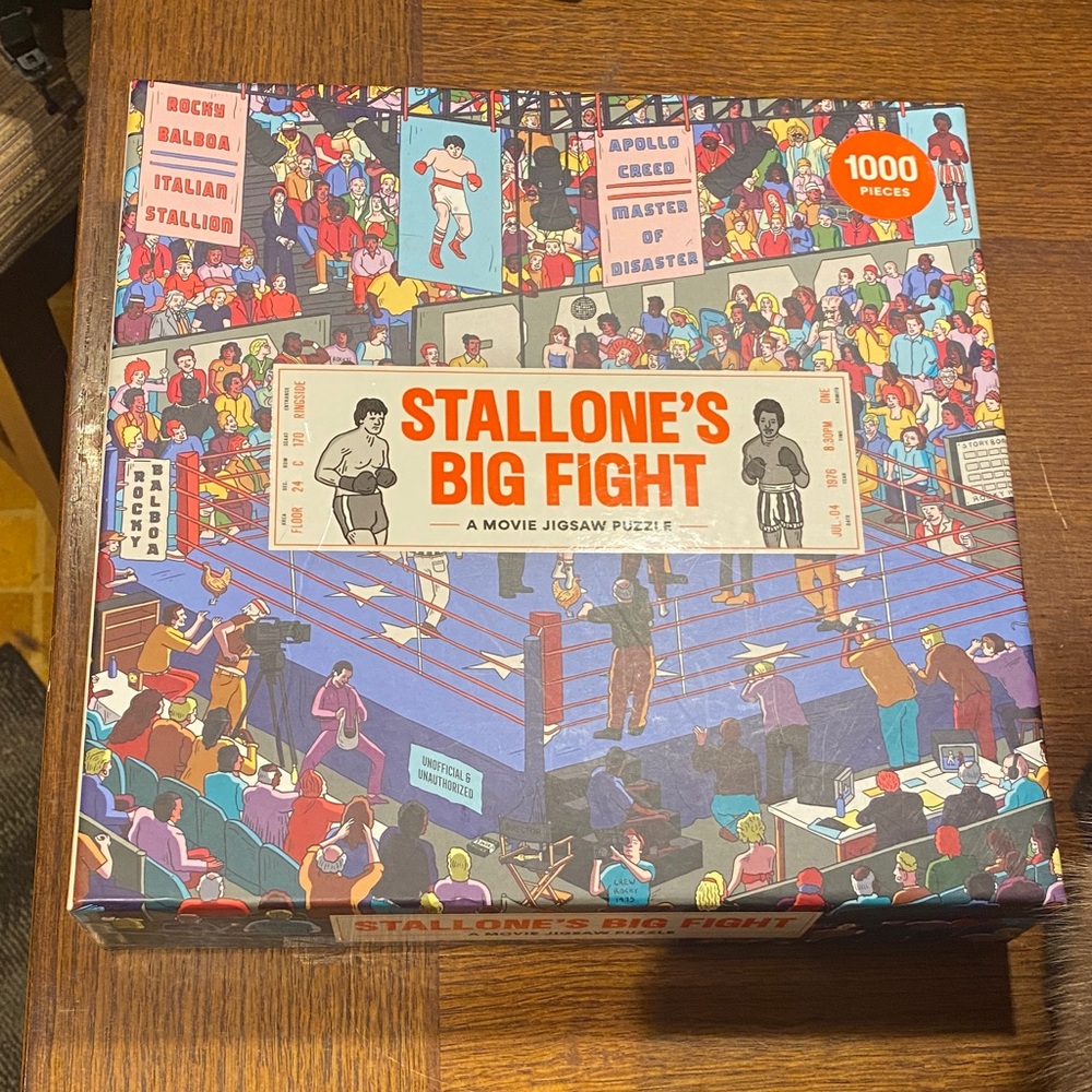 Stallone's Big Fight Jigsaw Puzzle - 1000 Pieces
